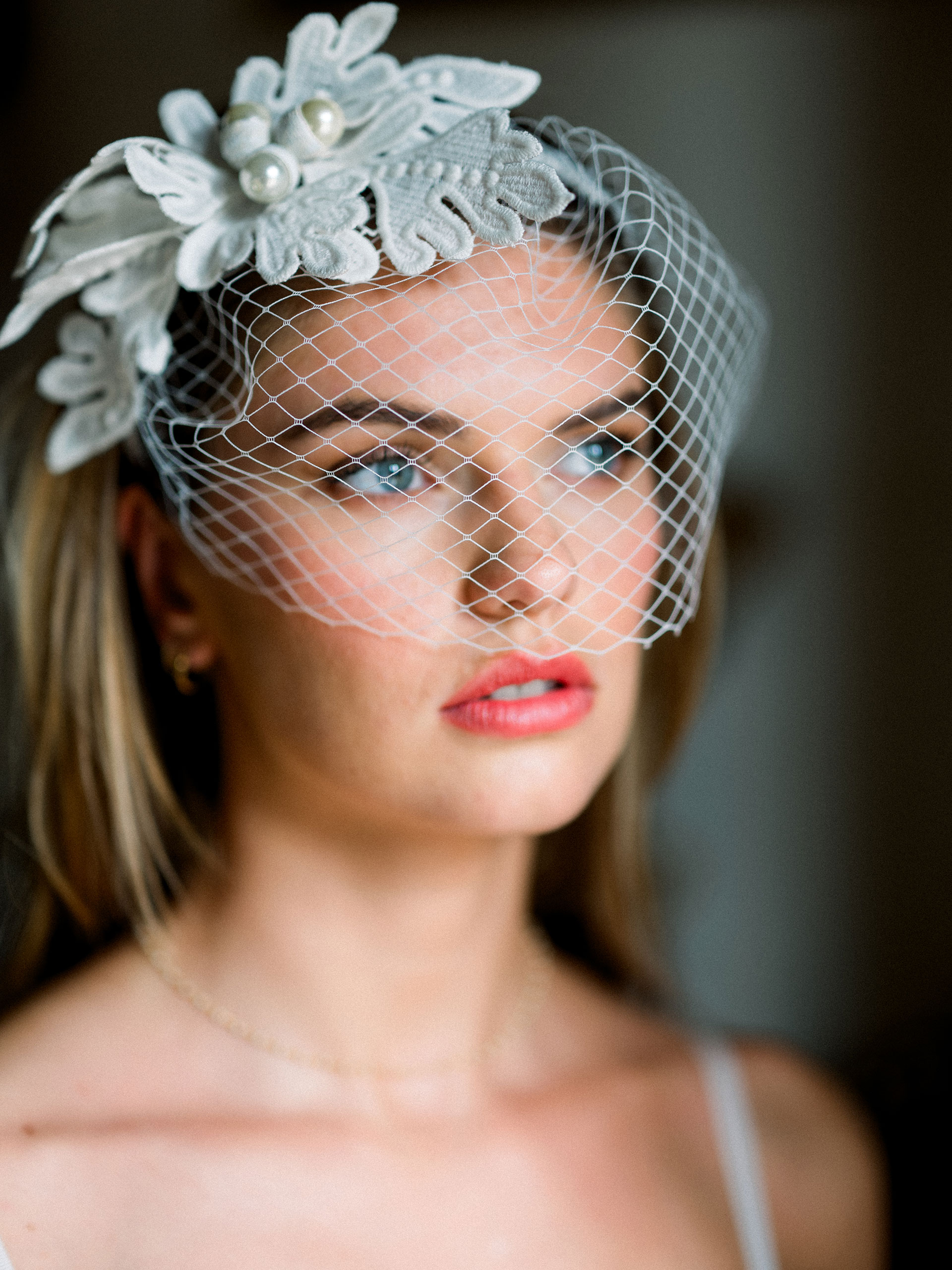 Bandeau Voile De Mariée Avec Perles - Accessoire Cheveux élégant - Style Vintage - Noir - Pour Mariée, Demoiselle D'honneur